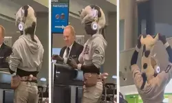 തലയിൽ പൂച്ചയെ വച്ച് യുവതി എയർപോർട്ടിൽ; എല്ലാം കണ്ട് അമ്പരന്ന് ആളുകൾ; ബാഗേജ് ഫീ ഒഴിവാക്കാൻ ഇവർ കാണിച്ചത്