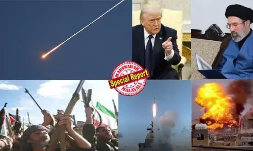 എരിതീയില്‍ എണ്ണയൊഴിച്ച് യമനിലെ ഹൂതികളും പശ്ചിമേഷ്യയിലെ യുദ്ധത്തില്‍ പങ്കുചേര്‍ന്നു; ഇസ്രയേലിന് നേരേ മിസൈല്‍ പ്രഹരം; ഇസ്രയേലിന്റെ വ്യോമാക്രമണത്തില്‍ ഇറാനില്‍ 12 പേര്‍ കൊല്ലപ്പെട്ടു; പ്രത്യാക്രമണവുമായി ഇറാനും; ഇറാന്റെ സൈനികശേഷി തകര്‍ക്കപ്പെട്ടുവെന്നും മൊജ്തബ ഖമേനി കൊല്ലപ്പെട്ടുവെന്നും ട്രംപ്; സംഘര്‍ഷം തീര്‍ക്കാന്‍ നാളെ മുതല്‍ പാക് മധ്യസ്ഥതയില്‍ ചര്‍ച്ചകള്‍