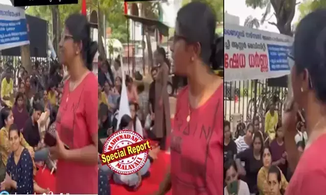 ശമ്പളം തരുന്നില്ലെങ്കില്‍ യു ക്വിറ്റ്! 12 മണിക്കൂര്‍ അടിമപ്പണിയല്ല, എനിക്കിതാണ് സന്തോഷം: പെണ്ണ് വണ്ടിയോടിച്ചാല്‍ ഓടില്ലേ? മാസം ഏകദേശം 30,000 രൂപ വരുമാനം; നഴ്സിങ് കുപ്പായം അഴിച്ചുവെച്ച് സ്റ്റിയറിങ് പിടിച്ച വീട്ടമ്മ; ആശുപത്രി വിട്ട് ഓണ്‍ലൈന്‍ ടാക്‌സി ഡ്രൈവറായ യുവതി നഴ്സുമാരുടെ സമരപ്പന്തലില്‍; ജാസ്മിന്‍ ഷാ പങ്കുവെച്ച വീഡിയോ തരംഗമാകുന്നു!