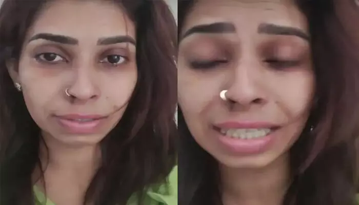 ഞാനും ഒരു മനുഷ്യനാണ്, എല്ലാവർക്കും ഞാൻ വെറും കണ്ടന്റ് മാത്രം; സ്ട്രെസ് താങ്ങാനാവാതെ ഞാൻ ആത്മഹത്യ ചെയ്തേക്കാം; ഈ വീഡിയോ ആഘോഷിക്കാനും ആളുണ്ടാകും; പൊട്ടിക്കരഞ്ഞ് രേണു സുധി ഞാനും ഒരു മനുഷ്യനാണ്, എല്ലാവർക്കും ഞാൻ വെറും കണ്ടന്റ് മാത്രം; സ്ട്രെസ് താങ്ങാനാവാതെ ഞാൻ ആത്മഹത്യ ചെയ്തേക്കാം; ഈ വീഡിയോ ആഘോഷിക്കാനും ആളുണ്ടാകും; പൊട്ടിക്കരഞ്ഞ് രേണു സുധി