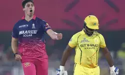 മഞ്ഞക്കുപ്പായത്തില് നിരാശപ്പെടുത്തി അരങ്ങേറ്റം; രണ്ടക്കം കാണാതെ സഞ്ജു; തകര്ന്നടിഞ്ഞ് ചെന്നൈ; നൂറ് കടത്തിയത് ജാമി ഓവര്ടോണ്; രാജസ്ഥാന് കുഞ്ഞന് വിജയലക്ഷ്യം മഞ്ഞക്കുപ്പായത്തില് നിരാശപ്പെടുത്തി അരങ്ങേറ്റം; രണ്ടക്കം കാണാതെ സഞ്ജു; തകര്ന്നടിഞ്ഞ് ചെന്നൈ; നൂറ് കടത്തിയത് ജാമി ഓവര്ടോണ്; രാജസ്ഥാന് കുഞ്ഞന് വിജയലക്ഷ്യം