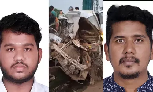 കോയമ്പത്തൂര്‍ മധുക്കര ദേശീയപാതയില്‍ കാറുകള്‍ തമ്മില്‍ കൂട്ടിയിടിച്ച് അപകടം; രണ്ട് മലയാളികള്‍ ഉള്‍പ്പെടെ മൂന്ന് മരണം