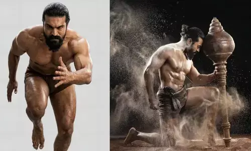 മാംസാഹാരമില്ല, കഠിന വ്രതം; എട്ടുമാസം കൊണ്ട് രാം ചരൺ കെട്ടിപ്പടുത്തത് അമ്പരപ്പിക്കുന്ന ശരീരം; പെദ്ധി ഗ്ലിംപ്സ് വീഡിയോയിൽ തരംഗമായി രാം ചരണിന്റെ ലുക്ക്