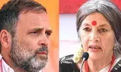 പോറ്റിയെ സോണിയയെ കാണിച്ചത് ആരപ്പാ;  പോറ്റിയെ കേറ്റിയ പാടിയ രാഹുലിനെ പരിഹസിച്ച് മറുപാട്ടുമായി ബൃന്ദ കാരാട്ട്