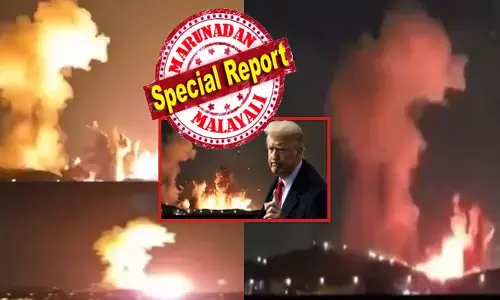 ഒരൊറ്റ നൊടിയിൽ എല്ലാം തീർത്തു! ഇറാനിലെ വൻ ആയുധശേഖര പുരയ്ക്ക് നേരെ ബങ്കർ ബസ്റ്റർ ബോംബുകൾ വർഷിച്ച് അമേരിക്ക; പ്രദേശത്ത് ഉഗ്ര ശബ്ദത്തിൽ സ്ഫോടനം; രാത്രി ആകാശത്ത് 10,000 അടി ഉയരത്തിൽ തീയും പുകയും; എത്ര വെല്ലുവിളിച്ചാലും ഒട്ടും പതറില്ലെന്ന മറുപടി; ഞങ്ങൾ ചെറുതായിട്ട് ഒന്ന് തട്ടിയെന്ന പോസ്റ്റുമായി ട്രംപ്