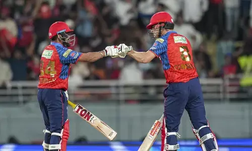 തുടക്കത്തിലേ പ്രിയാൻഷ് വീണു; പവർപ്ലേയിൽ പവർ കാട്ടി പ്രഭ്സിമ്രാനും കൊണോളിയും; ഗുജറാത്തിനെതിരെ 63 റൺസ് വിജയലക്ഷ്യം പിന്തുടരുന്ന പഞ്ചാബിന് മിന്നും തുടക്കം