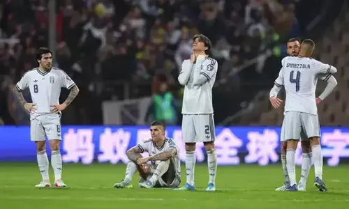 അസൂറികളുടെ ഹൃദയം തകര്‍ത്ത് ബോസ്‌നിയ! ഇറ്റലിക്ക് തുടര്‍ച്ചയായ മൂന്നാം തവണയും ലോകകപ്പിനില്ല; പ്ലേ ഓഫ് ഫൈനലില്‍ ഷൂട്ടൗട്ടില്‍ ബോസ്‌നിയയോട് തോല്‍വി; മുന്‍ ലോകചാമ്പ്യന്മാര്‍ക്ക് ഇതെന്തുപറ്റിയെന്ന് ഫുട്‌ബോള്‍ ലോകം?