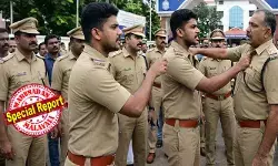 ഡിജിപിയുടെ മൂക്കിന് താഴെ തല്ലുമാല! വിഐപി റൂട്ടായതിനാലാണ് മാറ്റാന്‍ പറഞ്ഞത് അനിയാ എന്ന് സീനിയര്‍; അമ്മയോട് കളി വേണ്ടെടാ.. എന്നുജൂനിയര്‍; പോലീസുകാരന്റെ അമ്മയുടെ വണ്ടി മാറ്റാന്‍ പറഞ്ഞ സീനിയര്‍ ഉദ്യോഗസ്ഥന് ജൂനിയറുടെ വക നെഞ്ചത്തിടി;   പോലീസ് ആസ്ഥാനത്തിന് മുന്നില്‍ അരങ്ങേറിയത് നാണംകെട്ട സീനുകള്‍!