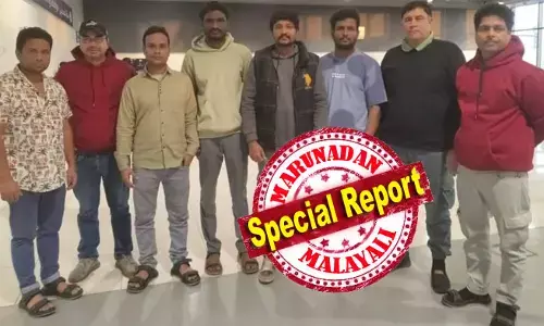 ഇന്ധനക്കടത്ത് ആരോപിച്ച് ഇറാന്‍ പിടികൂടി; മോചന ഉത്തരവ് ലഭിച്ചപ്പോള്‍ യുദ്ധം വില്ലനായി; ഇന്ത്യന്‍ എംബസിയുടെ ഇടപെടല്‍ നിര്‍ണ്ണായകമായി; മരണത്തെ മുഖാമുഖം കണ്ട് ആഴ്ചകള്‍; ഇറാനില്‍ തടവിലായിരുന്ന ഇന്ത്യന്‍ നാവികര്‍ നാട്ടിലെത്തി