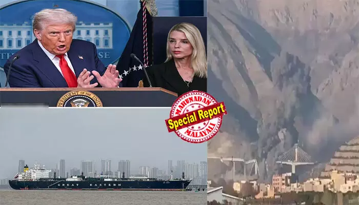 ഇനി വെറും 48 മണിക്കൂര് മാത്രം! ഹോര്മുസ് തുറന്ന് കാല്ക്കല് വീണില്ലെങ്കില് ഇറാനെ നരകമാക്കുമെന്ന് ട്രംപിന്റെ ഭീഷണി; ദൈവത്തിന് സ്തുതി പറഞ്ഞുള്ള ട്രൂത്ത് സോഷ്യലിലെ പോസ്റ്റില് അമളിയും; എണ്ണ പിടിച്ചെടുത്ത് കോടികള് കൊയ്യുമെന്ന പ്രഖ്യാപനം കൂസാതെ ഇറാന്; യുദ്ധം പരിധി വിട്ടെന്ന് ഭൂരിഭാഗം അമേരിക്കക്കാരും; കുതിച്ചുയരുന്ന പെട്രോള് വില ട്രംപിന്റെ കസേര തെറിപ്പിക്കുമോ? ഇനി വെറും 48 മണിക്കൂര് മാത്രം! ഹോര്മുസ് തുറന്ന് കാല്ക്കല് വീണില്ലെങ്കില് ഇറാനെ നരകമാക്കുമെന്ന് ട്രംപിന്റെ ഭീഷണി; ദൈവത്തിന് സ്തുതി പറഞ്ഞുള്ള ട്രൂത്ത് സോഷ്യലിലെ പോസ്റ്റില് അമളിയും; എണ്ണ പിടിച്ചെടുത്ത് കോടികള് കൊയ്യുമെന്ന പ്രഖ്യാപനം കൂസാതെ ഇറാന്; യുദ്ധം പരിധി വിട്ടെന്ന് ഭൂരിഭാഗം അമേരിക്കക്കാരും; കുതിച്ചുയരുന്ന പെട്രോള് വില ട്രംപിന്റെ കസേര തെറിപ്പിക്കുമോ?