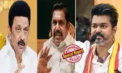 ദളപതിയുടെ പടയോട്ടം സ്റ്റാലിന് ഗുണമാകുന്നു! പ്രതിപക്ഷ വോട്ടുകള് ഭിന്നിപ്പിച്ചു വിജയ്; ടിവികെ പിടിക്കുന്നത് യുവാക്കളുടെ വോട്ട്; 189 സീറ്റുകള് വരെ ഡിഎംകെ നേടുമെന്ന് പ്രീപോള് സര്വേകള്; എഐഎഡിഎംകെയുടെ കോട്ടകള് തകരുന്നു; ബിജെപി സഖ്യം വിയര്ക്കും; ക്ഷേമപദ്ധതികള് തുണച്ചു; സര്വേയില് സ്റ്റാലിന് തന്നെ ഒന്നാമന്; തമിഴ് മണ്ണില് ഏപ്രില് 23-ന് എന്ത് സംഭവിക്കും? ദളപതിയുടെ പടയോട്ടം സ്റ്റാലിന് ഗുണമാകുന്നു! പ്രതിപക്ഷ വോട്ടുകള് ഭിന്നിപ്പിച്ചു വിജയ്; ടിവികെ പിടിക്കുന്നത് യുവാക്കളുടെ വോട്ട്; 189 സീറ്റുകള് വരെ ഡിഎംകെ നേടുമെന്ന് പ്രീപോള് സര്വേകള്; എഐഎഡിഎംകെയുടെ കോട്ടകള് തകരുന്നു; ബിജെപി സഖ്യം വിയര്ക്കും; ക്ഷേമപദ്ധതികള് തുണച്ചു; സര്വേയില് സ്റ്റാലിന് തന്നെ ഒന്നാമന്; തമിഴ് മണ്ണില് ഏപ്രില് 23-ന് എന്ത് സംഭവിക്കും?