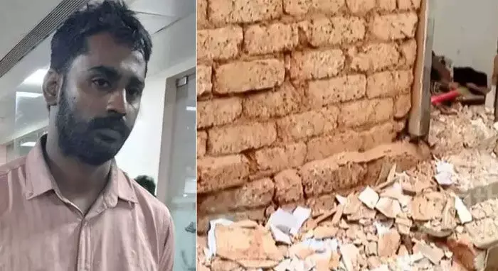 കുരുക്കത്തൂര് സ്ഫോടനം: വിഷ്ണു അറസ്റ്റില്; വാടകവീട്ടിലെ മരണക്കെണി പരസ്യമായ രഹസ്യം; അയല്വാസികളും സംശയ നിഴലില് കുരുക്കത്തൂര് സ്ഫോടനം: വിഷ്ണു അറസ്റ്റില്; വാടകവീട്ടിലെ മരണക്കെണി പരസ്യമായ രഹസ്യം; അയല്വാസികളും സംശയ നിഴലില്