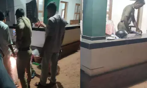 കണ്ണൂര്‍ കതിരൂരില്‍ ബിജെപി വാര്‍ഡ് മെമ്പറുടെ വീടിന് നേരെ ബോംബേറ്; സിപിഎം പ്രവര്‍ത്തകരെന്ന് ആരോപണം