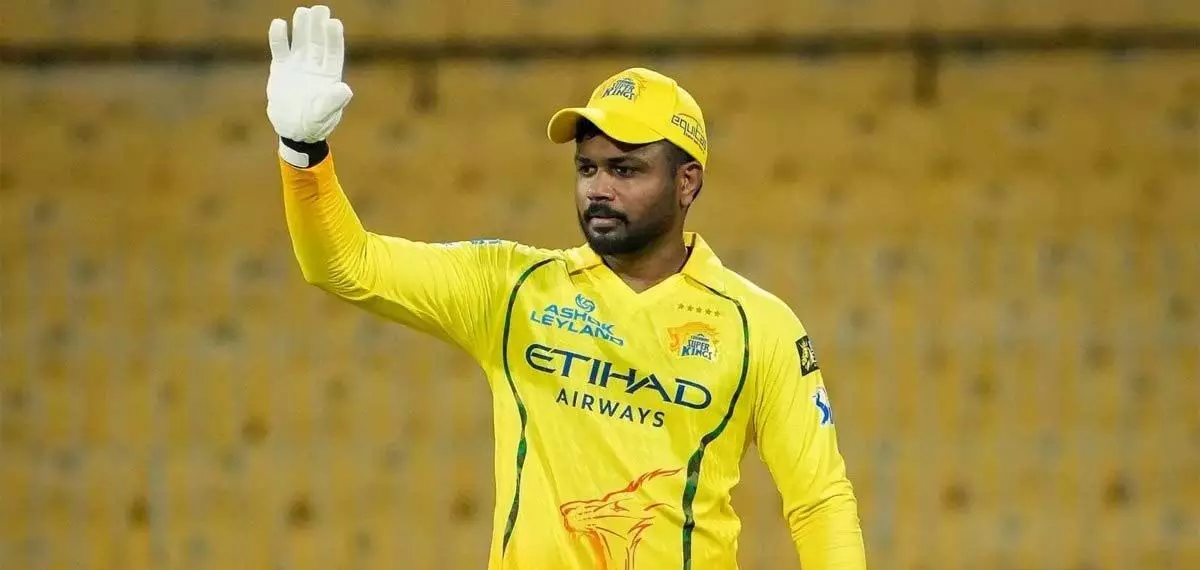 സഞ്ജു ചിരിക്കുന്നതുപോലും ഇതുവരെ കണ്ടിട്ടില്ല, താല്പര്യമില്ലെങ്കില് മാറിനില്ക്കൂ; തുടര്ച്ചയായി മൂന്ന് കളികളില് നിരാശപ്പെടുത്തിയതോടെ സഞ്ജുവിനെതിരെ പൊട്ടിത്തെറിച്ച് ചെന്നൈ ആരാധകര് സഞ്ജു ചിരിക്കുന്നതുപോലും ഇതുവരെ കണ്ടിട്ടില്ല, താല്പര്യമില്ലെങ്കില് മാറിനില്ക്കൂ; തുടര്ച്ചയായി മൂന്ന് കളികളില് നിരാശപ്പെടുത്തിയതോടെ സഞ്ജുവിനെതിരെ പൊട്ടിത്തെറിച്ച് ചെന്നൈ ആരാധകര്