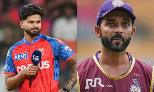 ടോസ് നേടി ബാറ്റിങ് തിരഞ്ഞെടുത്ത് കൊൽക്കത്ത നൈറ്റ് റൈഡേഴ്സ്; ഈഡൻ ഗാർഡൻസിൽ ആദ്യ ജയം തേടി രഹാനെയും സംഘവും; ഒന്നാമതെത്താൻ ശ്രേയസ് അയ്യരുടെ പഞ്ചാബും