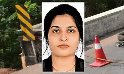 ലിഫ്റ്റ് ചോദിച്ച് യുവാവിന്റെ ബൈക്കില്‍ കയറി; പിന്നാലെ അശ്രദ്ധമായി വെട്ടിത്തിരിച്ച ലോറി ഇടിച്ച് യുവതി മരിച്ചു