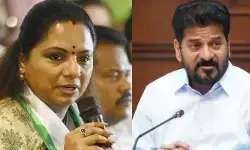 രേവന്ത് റെഡ്ഡി കൊണ്ടുവരുന്നത് തെലങ്കാനയില് പരാജയപ്പെട്ട അതേ തിരക്കഥ; കോണ്ഗ്രസും രാഹുല് ഗാന്ധിയും ചേര്ന്ന് തെലങ്കാനയെ വഞ്ചിച്ചു; രേവന്ത് റെഡ്ഡിക്കെതിരെ കെ. കവിത രേവന്ത് റെഡ്ഡി കൊണ്ടുവരുന്നത് തെലങ്കാനയില് പരാജയപ്പെട്ട അതേ തിരക്കഥ; കോണ്ഗ്രസും രാഹുല് ഗാന്ധിയും ചേര്ന്ന് തെലങ്കാനയെ വഞ്ചിച്ചു; രേവന്ത് റെഡ്ഡിക്കെതിരെ കെ. കവിത