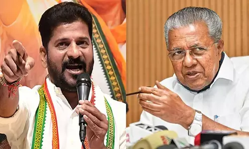 ബൈ ബൈ പിണറായി, നിങ്ങളുടെ എക്സ്പയറി ഡേറ്റ് കഴിഞ്ഞു, പരാജയം അംഗീകരിച്ച് വിശ്രമിക്കണം: നീ മോനേ വിജയാ വെല്ലുവിളിക്ക് ഡാഷ് മോനേ രേവന്താ മറുപടി കിട്ടിയതോടെ പരിഹാസവുമായി തെലങ്കാന മുഖ്യമന്ത്രി; ചരിത്രവും കണക്കുകളും നിരത്തി വ്യക്തിഹത്യാ പരാമര്ശങ്ങളെ തള്ളി പിണറായിയുടെ മറുപടിക്കത്തും ബൈ ബൈ പിണറായി, നിങ്ങളുടെ എക്സ്പയറി ഡേറ്റ് കഴിഞ്ഞു, പരാജയം അംഗീകരിച്ച് വിശ്രമിക്കണം: നീ മോനേ വിജയാ വെല്ലുവിളിക്ക് ഡാഷ് മോനേ രേവന്താ മറുപടി കിട്ടിയതോടെ പരിഹാസവുമായി തെലങ്കാന മുഖ്യമന്ത്രി; ചരിത്രവും കണക്കുകളും നിരത്തി വ്യക്തിഹത്യാ പരാമര്ശങ്ങളെ തള്ളി പിണറായിയുടെ മറുപടിക്കത്തും