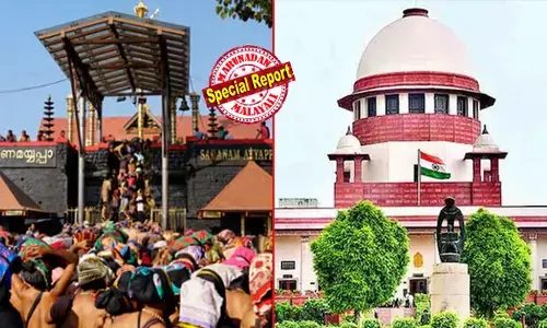 ശബരിമലയിലെ യുവതീ പ്രവേശന വിലക്ക് മതപരമായ വിശ്വാസത്തിന്റെ പരിധിയില് വരുന്ന കാര്യം; നീതിന്യായ പുന: പരിശോധനയ്ക്ക് അതീതം; ആചാരം മാറ്റേണ്ടത് കോടതികളല്ല, നിയമനിര്മ്മാണ സഭകള്; കേന്ദ്രത്തിന്റെ നിലപാട് ഭക്തര്ക്ക് ആശ്വാസമോ? നരബലിയും തലമറയ്ക്കലും ഉദാഹരിച്ച് സുപ്രീം കോടതിയില് തുഷാര് മേത്തയുടെ വാദങ്ങള് ഇങ്ങനെ ശബരിമലയിലെ യുവതീ പ്രവേശന വിലക്ക് മതപരമായ വിശ്വാസത്തിന്റെ പരിധിയില് വരുന്ന കാര്യം; നീതിന്യായ പുന: പരിശോധനയ്ക്ക് അതീതം; ആചാരം മാറ്റേണ്ടത് കോടതികളല്ല, നിയമനിര്മ്മാണ സഭകള്; കേന്ദ്രത്തിന്റെ നിലപാട് ഭക്തര്ക്ക് ആശ്വാസമോ? നരബലിയും തലമറയ്ക്കലും ഉദാഹരിച്ച് സുപ്രീം കോടതിയില് തുഷാര് മേത്തയുടെ വാദങ്ങള് ഇങ്ങനെ