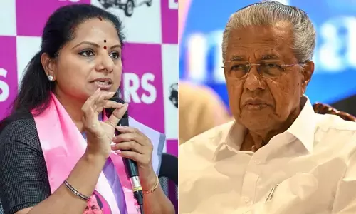 കേരളത്തെ അടുത്ത ഇരയാക്കരുത്; കോൺഗ്രസ് ഗ്യാരന്റികൾ വെറും വാഗ്ദാനങ്ങൾ; തെലങ്കാനയിലെ ജനങ്ങളെ പറ്റിച്ച അതേ തന്ത്രവുമായി രേവന്ത് റെഡ്ഡി ഇറങ്ങിയിട്ടുണ്ട്; പിണറായിക്കൊപ്പം നിൽക്കാൻ കെ. കവിത