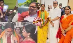 ആ വെള്ള ചുരിദാറുകാരി ശോഭയുടെ നിഴല്‍! പണം നല്‍കിയ യുവതി സ്ഥാനാര്‍ത്ഥിക്കൊപ്പം ബിജെപി ഓഫീസില്‍; അറിയില്ലെന്ന് പറഞ്ഞത് പച്ചക്കള്ളമോ? ദൃശ്യങ്ങളുമായി കോണ്‍ഗ്രസ്; പണം കൊടുത്തത് കോണ്‍ഗ്രസ് വിട്ട സ്ത്രീയെന്ന് ബിജെപി; ചിത്രങ്ങള്‍ നിരത്തി തിരിച്ചടിച്ച് യുഡിഎഫ്; പാലക്കാട് വോട്ടിന് പണം വിവാദത്തില്‍ വീണ്ടും ട്വിസ്റ്റ്!