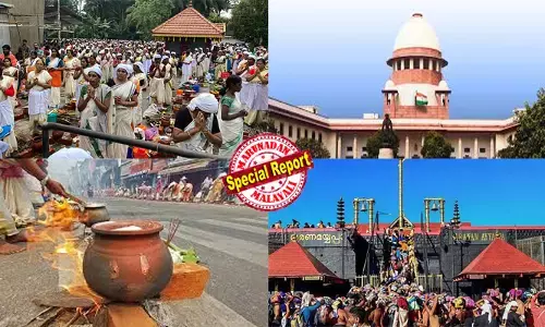 ആറ്റുകാല്‍ പൊങ്കാല നാളില്‍ പുരുഷന്മാര്‍ക്ക് പ്രവേശനം നിഷേധിക്കുന്നത് വിശ്വാസത്തിന്റെയും ആചാരത്തിന്റെയും ഭാഗം; ചക്കുളത്തുകാവില്‍ നാരീപൂജ ദിവസം സ്ത്രീകള്‍ക്ക് മാത്രം പ്രവേശനം അനുവദിക്കുന്നതും ലിംഗവിവേചനമല്ല; ശബരിമലയിലെ യുവതീപ്രവേശന വിലക്കിനെ ന്യായീകരിച്ച് കേന്ദ്രസര്‍ക്കാരിന്റെ സുപ്രീംകോടതിയിലെ വാദങ്ങള്‍ ഇങ്ങനെ