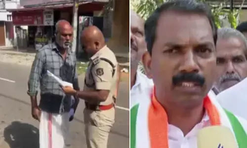 അപമാനം താങ്ങാനാവാതെ പൊട്ടിക്കരഞ്ഞ് യുഡിഎഫ് സ്ഥാനാര്‍ത്ഥി; അടൂരില്‍ സി.വി.ശാന്തകുമാറിനെ കൊലക്കേസ് പ്രതിയാക്കി വ്യാജ ലഘുലേഖ വിതരണം; മൂന്ന് സിപിഐക്കാര്‍ പിടിയില്‍; നേതാക്കളെ ഇറക്കാന്‍ സ്റ്റേഷന്‍ ഉപരോധിച്ച് ചിറ്റയം; തന്റെ പേരില്‍ ഒരുകേസുപോലും ഇല്ലെന്ന് ശാന്തകുമാര്‍; നാടകീയ രംഗങ്ങള്‍ ഇങ്ങനെ