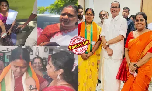 ആ വെള്ള ചുരിദാറുകാരി ശോഭയുടെ നിഴല്‍! പണം നല്‍കിയ യുവതി സ്ഥാനാര്‍ത്ഥിക്കൊപ്പം ബിജെപി ഓഫീസില്‍; അറിയില്ലെന്ന് പറഞ്ഞത് പച്ചക്കള്ളമോ? ദൃശ്യങ്ങളുമായി കോണ്‍ഗ്രസ്; പണം കൊടുത്തത് കോണ്‍ഗ്രസ് വിട്ട സ്ത്രീയെന്ന് ബിജെപി; ചിത്രങ്ങള്‍ നിരത്തി തിരിച്ചടിച്ച് യുഡിഎഫ്; പാലക്കാട് വോട്ടിന് പണം വിവാദത്തില്‍ വീണ്ടും ട്വിസ്റ്റ്!