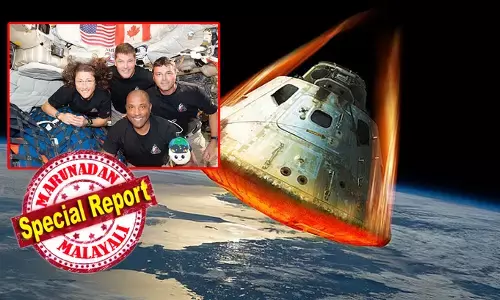 5000 ഡിഗ്രി ചൂട്, മണിക്കൂറില്‍ 25,000 മൈല്‍ വേഗത; ആ ഒരൊറ്റ കവചം ചതിച്ചാല്‍ എല്ലാം തീരും! ചന്ദ്രനില്‍ പോയി മടങ്ങുന്നവര്‍ ആര്‍ട്ടെമിസ് സംഘത്തിന് മുന്നില്‍ അഗ്‌നിപരീക്ഷ; മിടിപ്പേറി നാസ; ലോകം പ്രാര്‍ത്ഥനയില്‍!