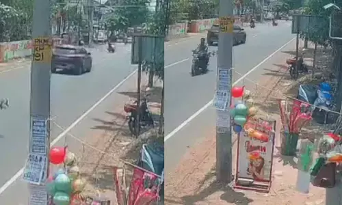 ആർക്കും ചിന്തിക്കാൻ പറ്റാത്ത സ്പീഡിൽ കുതിച്ചെത്തിയ കാർ; ഒന്ന് വെട്ടിത്തിരിഞ്ഞതും ജീവനെടുത്ത് അപകടം; പരവൂരിൽ ഭർത്താവിനൊപ്പം സഞ്ചരിച്ച യുവതിക്ക് ദാരുണാന്ത്യം