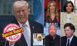 ടക്കറിന് വട്ടാണ്, ഓവന്സ് ഭ്രാന്തി; അലക്സ് ജോണ്സ് പാപ്പരായത് നന്നായി; മാക്രോണിന്റെ ഭാര്യ സുന്ദരി തന്നെ! വലംകൈകളായിരുന്ന വലതുപക്ഷ മാധ്യമപ്പടയെ ട്രൂത്ത് സോഷ്യലില് തൂക്കിയൊട്ടിച്ച് ഡൊണാള്ഡ് ട്രംപ്; ഇറാന് യുദ്ധത്തില് ഉടക്കി ട്രംപിന്റെ വിശ്വസ്തര് ശത്രുക്കളായ കഥ! ടക്കറിന് വട്ടാണ്, ഓവന്സ് ഭ്രാന്തി; അലക്സ് ജോണ്സ് പാപ്പരായത് നന്നായി; മാക്രോണിന്റെ ഭാര്യ സുന്ദരി തന്നെ! വലംകൈകളായിരുന്ന വലതുപക്ഷ മാധ്യമപ്പടയെ ട്രൂത്ത് സോഷ്യലില് തൂക്കിയൊട്ടിച്ച് ഡൊണാള്ഡ് ട്രംപ്; ഇറാന് യുദ്ധത്തില് ഉടക്കി ട്രംപിന്റെ വിശ്വസ്തര് ശത്രുക്കളായ കഥ!