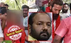 കുംഭമേളയില് വൈറലായ പെണ്കുട്ടിയുടെ വിവാഹം ഗൂഢാലോചന ആയിരുന്നു; വി ശിവന്കുട്ടിയും, എ എ റഹീമും, ഗോവിന്ദനും ജയിലില് കിടക്കാന് തക്കവണ്ണം കുറ്റം ചെയ്തവര്; 16 വയസുള്ള കുട്ടിയെ കല്യാണം കഴിപ്പിക്കല് ആണോ ഇവരുടെ പണി; സിപിഎം നേതാക്കള്ക്കെതിരെ ബിജെപി നേതാവ് എസ് സുരേഷ്; വിവാഹം നടത്തി കൊടുത്തവരെയും പ്രതികളാക്കണമെന്ന് പട്ടികജാതി കമ്മീഷന് നിയമോപദേശകന് കുംഭമേളയില് വൈറലായ പെണ്കുട്ടിയുടെ വിവാഹം ഗൂഢാലോചന ആയിരുന്നു; വി ശിവന്കുട്ടിയും, എ എ റഹീമും, ഗോവിന്ദനും ജയിലില് കിടക്കാന് തക്കവണ്ണം കുറ്റം ചെയ്തവര്; 16 വയസുള്ള കുട്ടിയെ കല്യാണം കഴിപ്പിക്കല് ആണോ ഇവരുടെ പണി; സിപിഎം നേതാക്കള്ക്കെതിരെ ബിജെപി നേതാവ് എസ് സുരേഷ്; വിവാഹം നടത്തി കൊടുത്തവരെയും പ്രതികളാക്കണമെന്ന് പട്ടികജാതി കമ്മീഷന് നിയമോപദേശകന്