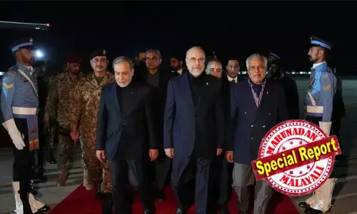 ലോകത്തിന്റെ കണ്ണുകള്‍ ഇസ്ലാമാബാദിലേക്ക്; യുഎസ്-ഇറാന്‍ സമാധാന ചര്‍ച്ചകള്‍ക്കായി ഇറാനിയന്‍ പ്രതിനിധി സംഘം പാക്കിസ്ഥാനിലെത്തി; ചര്‍ച്ചകള്‍ നയിക്കുന്നത് പാര്‍ലമെന്റ് സ്പീക്കര്‍ മുഹമ്മദ് ബഖര്‍ ഖാലിബാഫിന്റെ നേതൃത്വത്തിലുള്ള ഉന്നതതല സംഘം; ജെ ഡി വാന്‍സിന്റെ നേതൃത്വത്തിലെ സംഘവും ഉടനെത്തും; കര്‍ശന നിബന്ധനകള്‍ ചര്‍ച്ചയുടെ ഫലപ്രാപ്തിയെ  സംശയത്തിലാക്കുന്നു