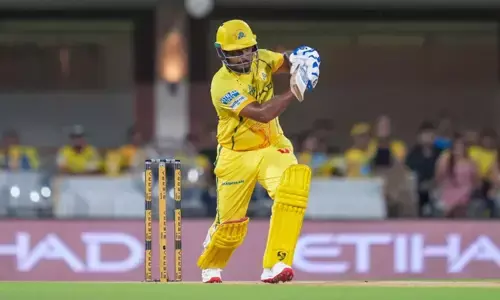 ചെപ്പോക്കിൽ ചേട്ടൻ ഷോ; ഡൽഹിക്കെതിരെ 26 പന്തിൽ അർധസെഞ്ചുറി; ഉജ്ജ്വല തിരിച്ചുവരവുമായി സഞ്ജു സാംസൺ