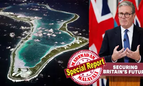 ഷാഗോസ് ദ്വീപുകള്‍ മൗറീഷ്യസിന് കൈമാറാനുള്ള തീരുമാനത്തില്‍ മലക്കം മറിഞ്ഞ് ബ്രിട്ടീഷ് പ്രധാനമന്ത്രി; പിന്‍വാങ്ങിയത് ട്രംപ് പേടി മൂലമെന്ന് വിമര്‍ശകര്‍; ബ്രിട്ടീഷ് സമ്പദ് വ്യവസ്ഥയുടെ തകര്‍ച്ചക്ക് കാരണം സ്റ്റാര്‍മറുടെ നയമെന്നും വിമര്‍ശങ്ങള്‍