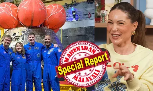 നാസയുടെ ആര്‍ട്ടെമിസ് ദൗത്യം വെറും പച്ചക്കള്ളം? കടലില്‍ വീണത് തകരപ്പെട്ടിയാണെന്ന് റിയാലിറ്റി ഷോ താരം; ലൂയിസ് തോംസണിന്റെ വിവാദ വെളിപ്പെടുത്തല്‍; താരത്തെ പൊങ്കാലയിട്ട് സോഷ്യല്‍ മീഡിയ