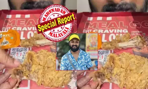 അത് പൊരിച്ചിട്ട് തരാം സാറെ! കേശവദാസപുരത്തെ കെഎഫ്‌സിയിൽ വിശപ്പടക്കാൻ കയറിയ ആൾക്ക് കിട്ടിയത് എട്ടിന്റെ പണി; ചിക്കന് ചുറ്റും പുഴുവരിക്കുന്ന അവസ്ഥ; കൂടെ സഹിക്കാൻ പറ്റാത്ത ദുർഗന്ധവും; കൗണ്ടറില്‍ കാണിച്ചപ്പോൾ ജീവനക്കാരുടെ വിചിത്ര വാദം; മോശം അനുഭവം തുറന്നുപറഞ്ഞ് വ്ലോ​ഗർ സൂരജ്