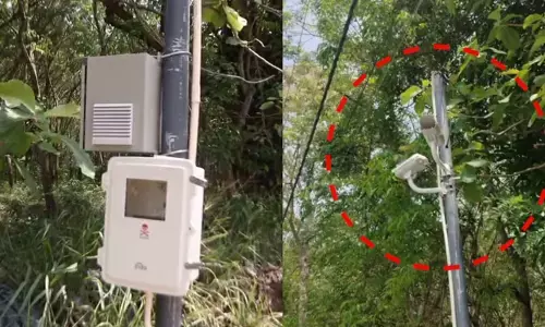 മാലിന്യം തള്ളുന്നവരെ പിടിക്കാൻ വെച്ച ക്യാമറകൾ കള്ളൻമാർ കൊണ്ടുപോയി; മംഗലപുരത്ത് പഞ്ചായത്തിന് ലക്ഷങ്ങളുടെ നഷ്ടം; പിന്നിൽ മാലിന്യ ലോബിയെന്ന് സംശയം മാലിന്യം തള്ളുന്നവരെ പിടിക്കാൻ വെച്ച ക്യാമറകൾ കള്ളൻമാർ കൊണ്ടുപോയി; മംഗലപുരത്ത് പഞ്ചായത്തിന് ലക്ഷങ്ങളുടെ നഷ്ടം; പിന്നിൽ മാലിന്യ ലോബിയെന്ന് സംശയം