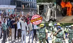 നോയിഡ ശമ്പള സമരം കത്തുന്നു! തൊഴിലാളി പ്രതിഷേധത്തിന് പിന്നില്‍ അദൃശ്യ കരങ്ങളോ? മീററ്റിലും നോയിഡയിലും വലവിരിച്ച് പോലീസ്; പാക് ഗൂഢാലോചനയെന്ന് യുപി തൊഴില്‍ മന്ത്രി; 45,000 പേര്‍ തെരുവിലിറങ്ങിയതിന് പിന്നില്‍ ഭീകരബന്ധമോ? ഇടക്കാല ശമ്പള വര്‍ദ്ധനവ് പ്രഖ്യാപിച്ച് സമരം തണുപ്പിക്കാന്‍ ശ്രമം