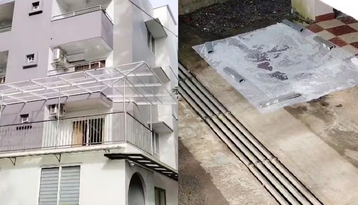 കോട്ടയം ഭരണങ്ങാനത്ത് ഫ്‌ലാറ്റിനു മുകളില്‍നിന്ന് വീണ് യുവാവ് മരിച്ചു; അപകടം ബാല്‍ക്കണിയില്‍നിന്ന് കാല്‍വഴുതി താഴേയ്ക്ക് വീണ്