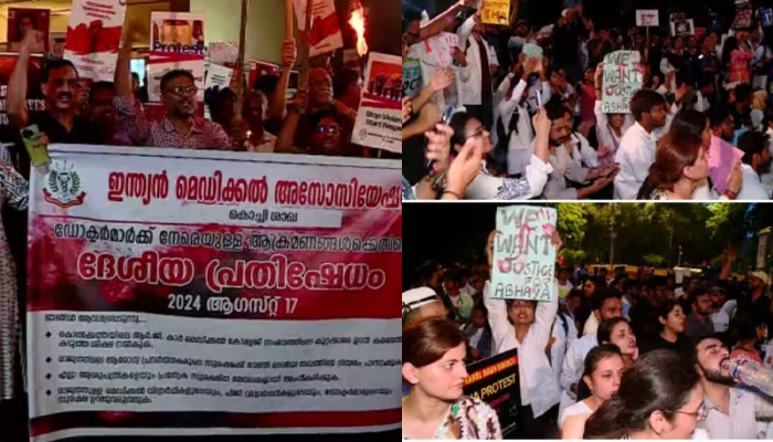 നീതി തേടി ആരോഗ്യപ്രവര്‍ത്തകര്‍ തെരുവില്‍; പൊലീസ് വിലക്ക് ലംഘിച്ച് പ്രതിഷേധം ജന്തര്‍ മന്തറില്‍; പ്രതിഷേധ ജ്വാലയില്‍ കൊച്ചിയും