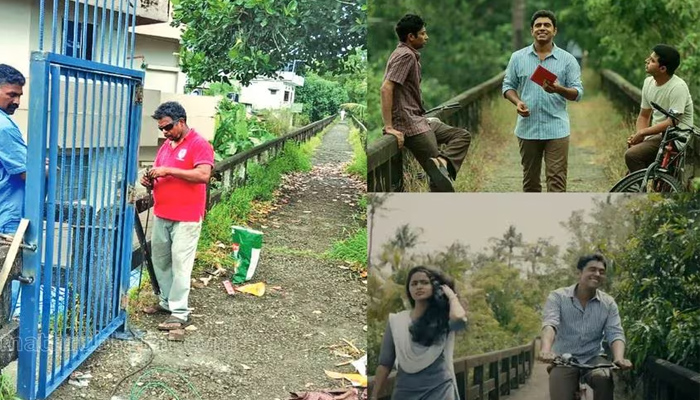 കഞ്ചാവ്- മയക്കുമരുന്ന് മാഫിയയുടെ സ്ഥിരം കേന്ദ്രം; ഒടുവില്‍ പ്രേമം സിനിമയിലെ പാലത്തിന് പൂട്ടു വീണു