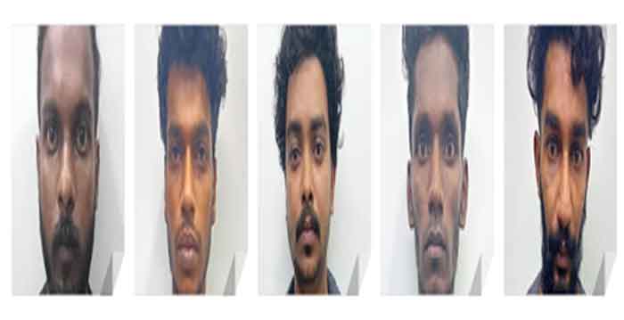 പരിയാരത്ത് വന്‍കഞ്ചാവ് വേട്ട; കഞ്ചാവ് വേര്‍തിരിക്കുന്നതിനിടെ അഞ്ച് യുവാക്കള്‍ അറസ്റ്റില്‍