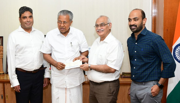 വയനാട് ഉരുള്‍പൊട്ടല്‍ ദുരന്തം; മുഖ്യമന്ത്രിയുടെ ദുരിതാശ്വാസനിധിയിലേക്ക് ഒരു കോടിരൂപ നല്‍കി കൃഷ്ണ ഇന്‍സ്റ്റിറ്റ്യൂട്ട് ഓഫ് മെഡിക്കല്‍ സയന്‍സസ്