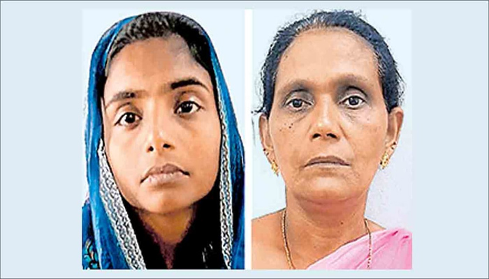 വീടിന്റെ ദോഷമകറ്റാന്‍ സ്വര്‍ണാഭരണങ്ങള്‍ കൊണ്ട് പൂജ; വീട്ടമ്മയെ കബളിപ്പിച്ച് തട്ടിയെടുത്തത് 12 പവന്‍ സ്വര്‍ണം: രണ്ട് സ്ത്രീകള്‍ അറസ്റ്റില്‍